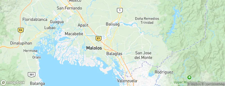 Pulong Gubat, Philippines Map