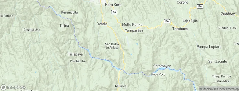 Pulqui, Bolivia Map