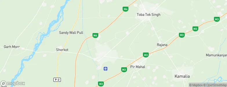 Punjab, Pakistan Map