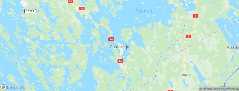 Punkaharju, Finland Map