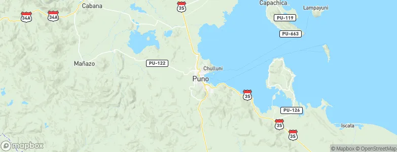 Puno, Peru Map