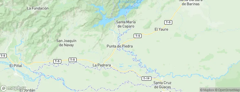 Punta de Piedra, Venezuela Map