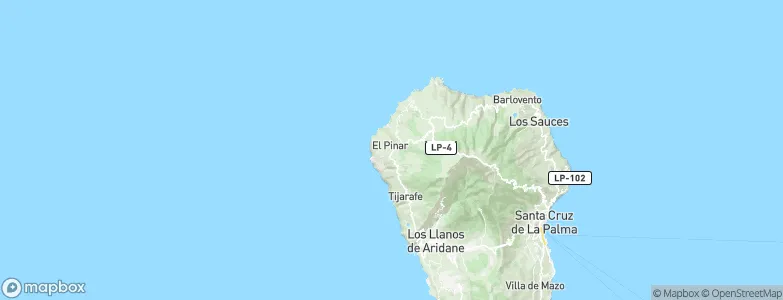 Puntagorda, Spain Map