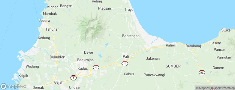 Purwosari, Indonesia Map