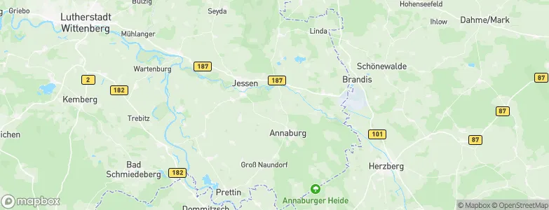 Purzien, Germany Map