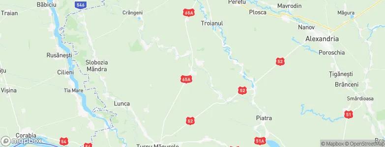 Putineiu, Romania Map
