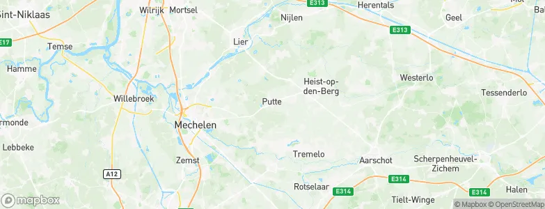 Putte, Belgium Map
