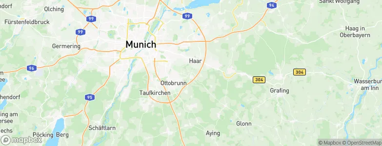 Putzbrunn, Germany Map