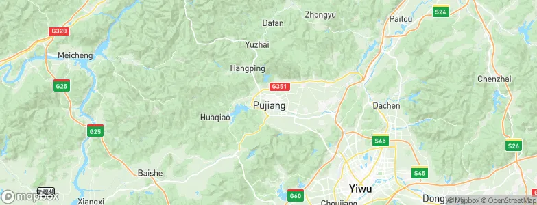 Puyang, China Map