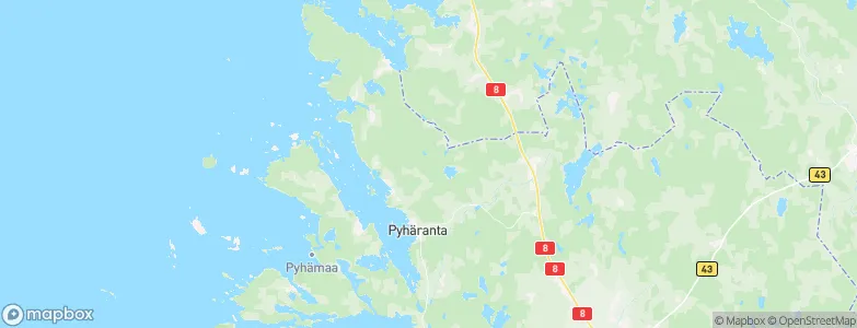 Pyhäranta, Finland Map