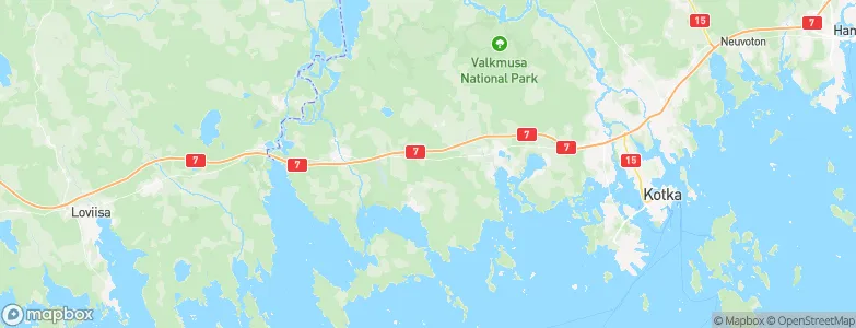 Pyhtää, Finland Map