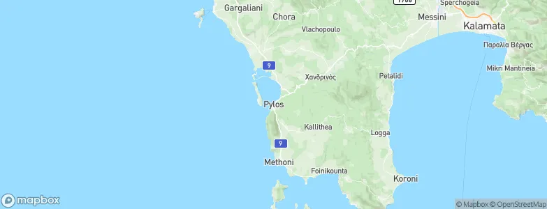Pylos, Greece Map