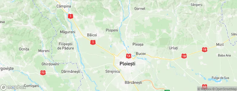 Păuleşti, Romania Map