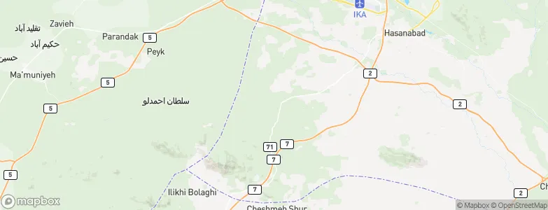 Qal‘eh-ye Moḩammad ‘Alī Khān, Iran Map