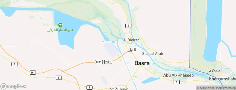 Qaryat Bānī Mālik, Iraq Map