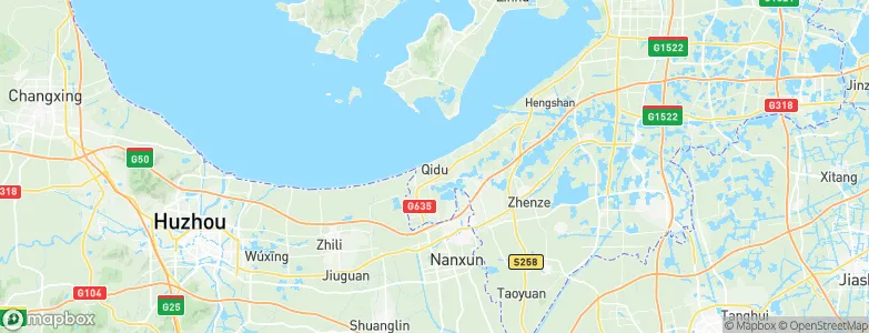 Qidou, China Map