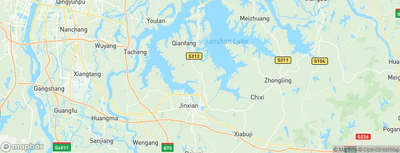 Qili, China Map