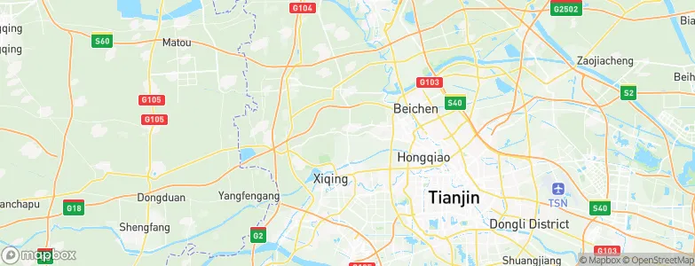 Qingguang, China Map