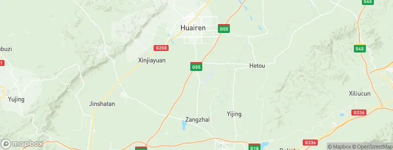 Qingshuihe, China Map