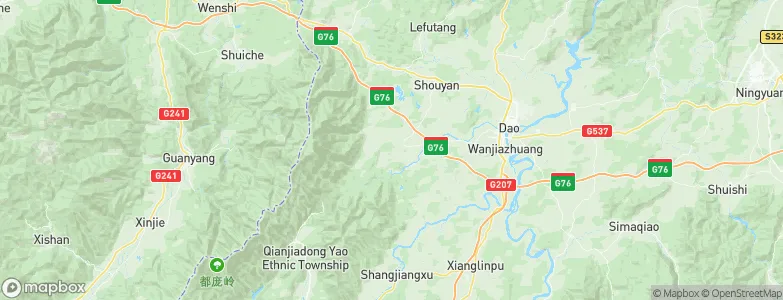 Qingtang, China Map
