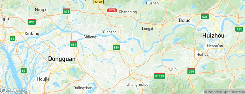 Qishi, China Map