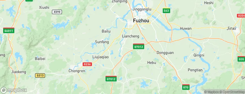 Qiuxi, China Map