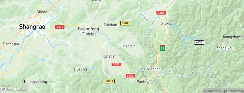 Quanbo, China Map