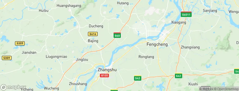 Quangang, China Map