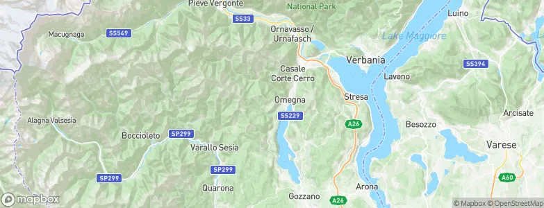 Quarna Sopra, Italy Map