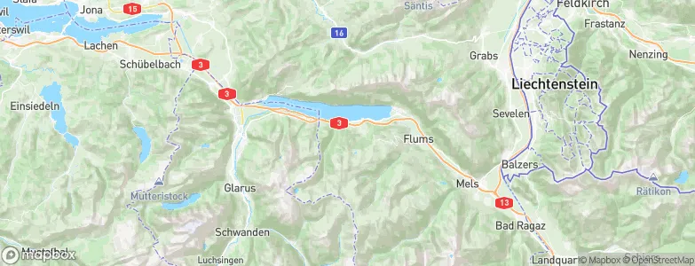 Quarten, Switzerland Map