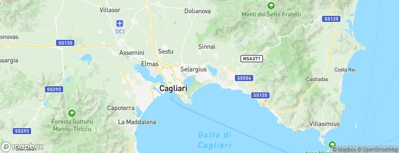 Quartu Sant'Elena, Italy Map