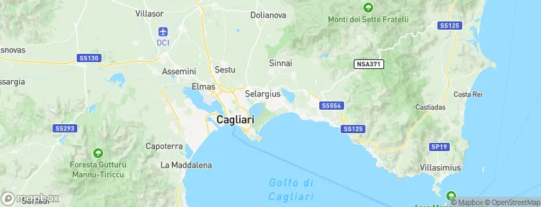 Quartu Sant'Elena, Italy Map
