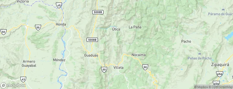 Quebradanegra, Colombia Map