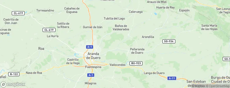 Quemada, Spain Map