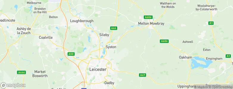 Queniborough, United Kingdom Map