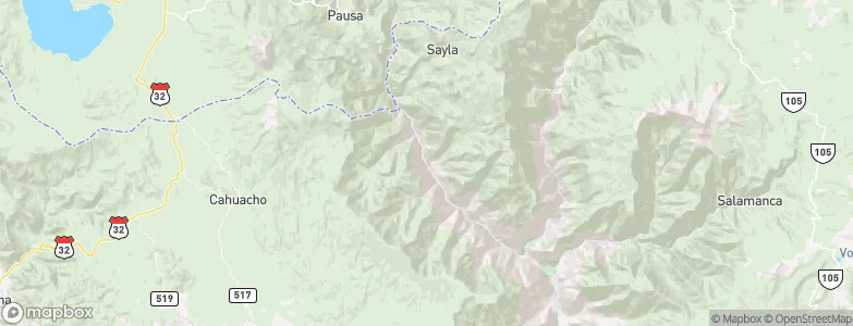 Quepacc, Peru Map