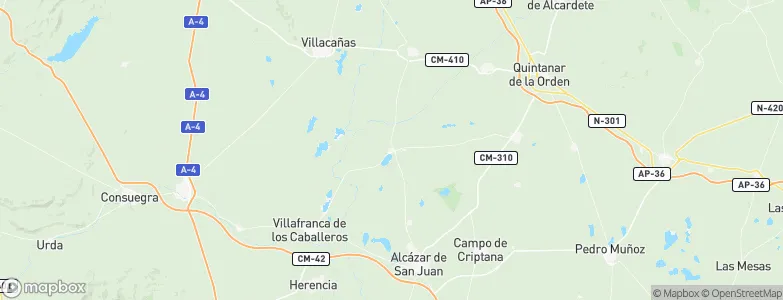 Quero, Spain Map