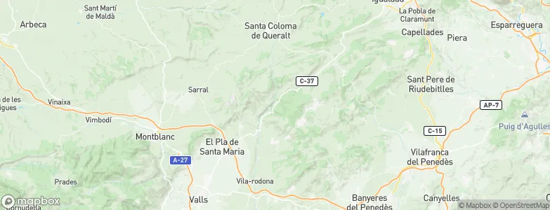 Querol, Spain Map
