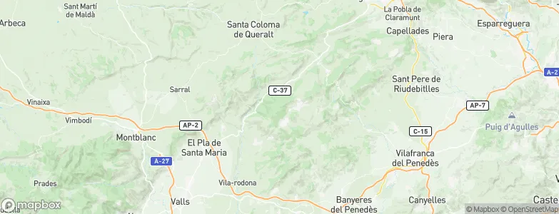 Querol, Spain Map