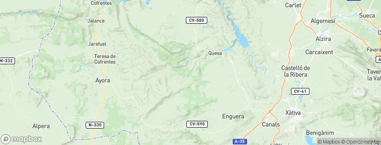 Quesa, Spain Map