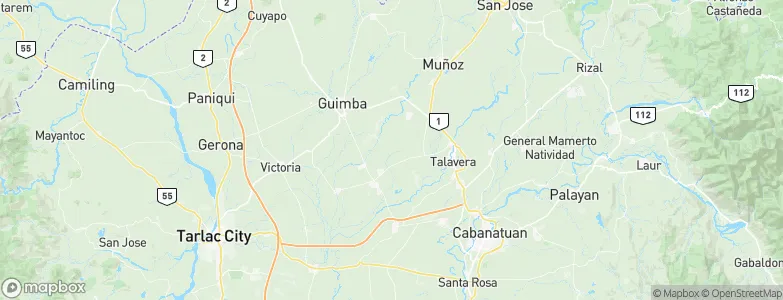 Quezon, Philippines Map