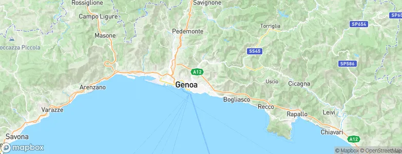 Quezzi, Italy Map