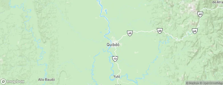 Quibdó, Colombia Map