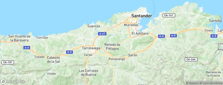 Quijano, Spain Map