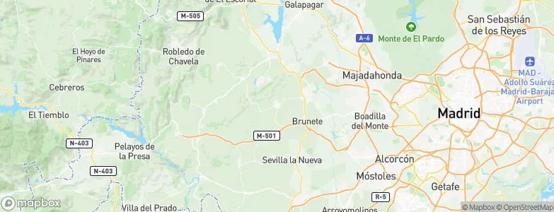 Quijorna, Spain Map