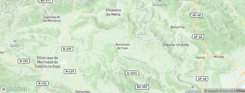 Quincoces de Yuso, Spain Map