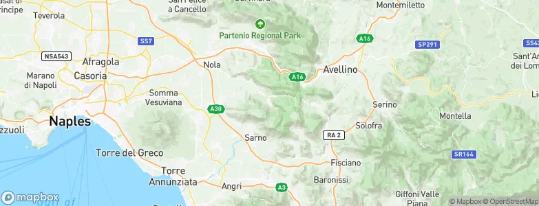 Quindici, Italy Map