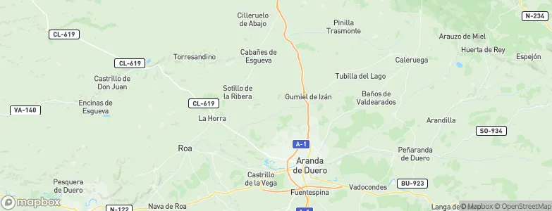 Quintana del Pidio, Spain Map