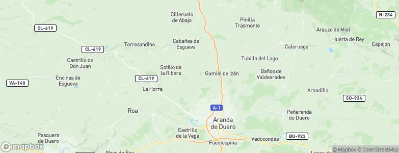 Quintana del Pidio, Spain Map