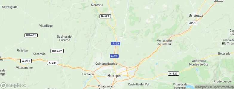 Quintanaortuño, Spain Map